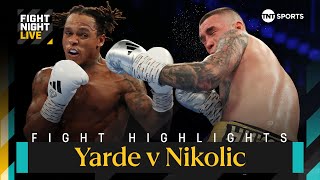 DOMINANT PERFORMANCE 💪  Anthony Yarde vs Marko Nikolic  Boxing Fight Highlights  FightNight [upl. by Fritzie]