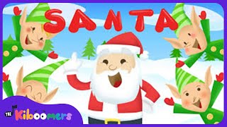 Santa is His Name O  The Kiboomers Preschool Songs amp Nursery Rhymes for Christmas [upl. by Besnard]