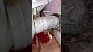 Replacement of Flexi toilet pan connector [upl. by Desmond]