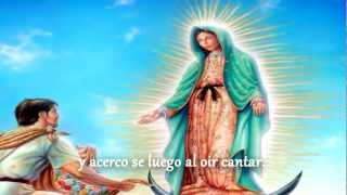 LA GUADALUPANA  CANTO A LA VIRGEN DE GUADALUPE letra [upl. by Hoang686]