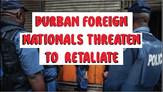 Durban Foreign Nationals Threaten to retaliate  The Census Mess  Man attacks Airport Equipment [upl. by Cirtap]