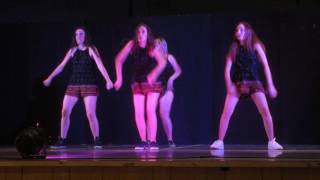 ESCUELA DE ANDREA EL AMERI SHOW EN EL V ENCUENTRO DE ESCUELAS DE HUELVA 2016 [upl. by Glynis]