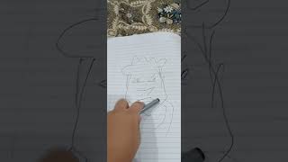 My new drawing and song 321 go viral art sukuna short video [upl. by Patman]