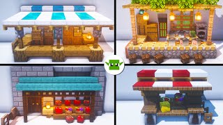 Minecraft  20 Small Shops Build Ideas and Inspiration [upl. by Petuu]