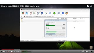 Instalare diagnoza auto  DELPHI CARS 2014 pas cu pas [upl. by Mervin]