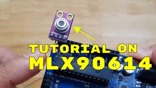 MLX90614 IN ARDUINO UNO DEMO AND TUTORIAL [upl. by Namaj895]