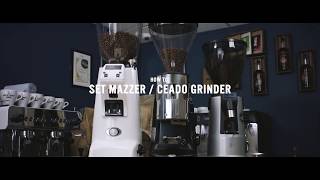 How to  Adjust the Grind on a Mazzer  Ceado Doser Grinder [upl. by Ajnat298]