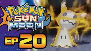 Pokemon Sun amp Moon  Part 20 VS Totem Mimikyu Acerolas Trial [upl. by Aniwde]