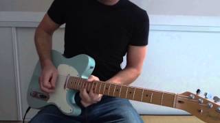 Fender Telecaster sonic blue amp Fender Blues Junior [upl. by Yadsnil]