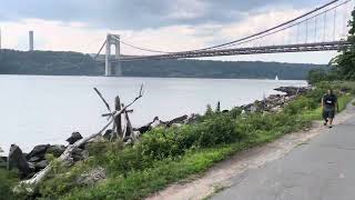 RIVERSIDE PARK GEORGE WASHINGTON BRIDGE July 21 2024 [upl. by Alic621]