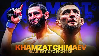 Why is Khamzat Chimaev UFC Scariest Fighter Ever [upl. by Ilahtan318]