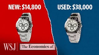 Why New Rolex Watches Can Cost Thousands Less Than Used Ones  WSJ The Economics Of [upl. by Chalmers]