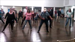 Uptown Funk Line Dance Demo [upl. by Narik]