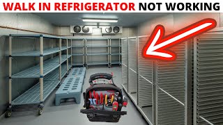 HVACR Service Call Walk In Refrigerator Not Cooling Refrigerator Compressor Not StartingWorking [upl. by Katleen]