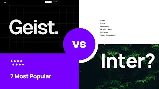 The 7 Most Popular Fonts for UIUX in 2024 [upl. by Byrom]