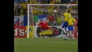 Mondiali 2002 BrasileBelgio 20  World Cup 2002 BrazilBelgium 20 highlights [upl. by Dnomsed]