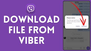 How to Download File From Viber 2024  Instal File From Viber [upl. by Gaul]