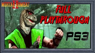 Mortal Kombat 2 PS3 Full Playthrough as Reptile with Tips amp Tricks 1080p [upl. by Juanne342]