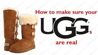 How To Make Sure Your UGGs Are Real  Offerscom [upl. by Yelahc]