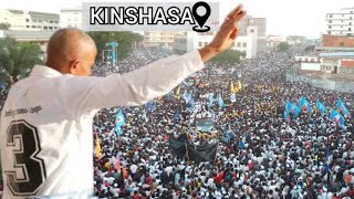 EN DIRECT DE KINSHASA  MEETING DU CANDIDAT MOISE KATUMBI QUI REPOND A FELIX TSHISEKEDI ET BEMBA [upl. by Lemahs447]