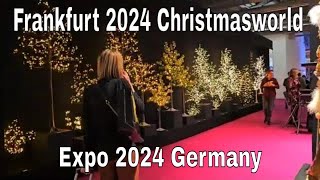 Frankfurt 2024 Christmasworld  Ambiente Expo [upl. by Minna]