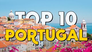 ✈️ TOP 10 Portugal ⭐️ Que Ver y Hacer en Portugal [upl. by Tooley525]