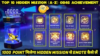 HOW TO COMPLETE IN FF NEW ACHIEVEMENT ALL MISSIONS KO KAISE PURA KAREN FREE FIRE ACHIEVEMENTS SYSTEM [upl. by Annahs]