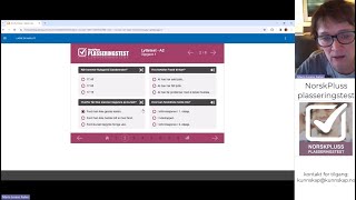 Webinar NorskPluss Plasseringstest 10jan2024 [upl. by Charo]