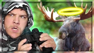 WORLDS WORST HUNTER TRACKS DOWN JESUS MOOSE  theHunter Call of The Wild [upl. by Coralie]