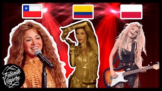 Las 5 Mejores Imitadoras de Shakira del Mundo [upl. by Hannan]