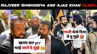 Rajveer Shishodiya and Ajaz Khan Clash Explosive Confrontation Ends in Unexpected Reconciliation [upl. by Gilletta752]