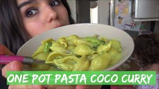 ONE POT PASTA COCO CURRY  VEGAN by Kaltrina [upl. by Koziel]