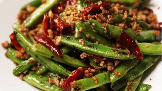 Easy Green Bean Stir Fry Recipe [upl. by Hodges]