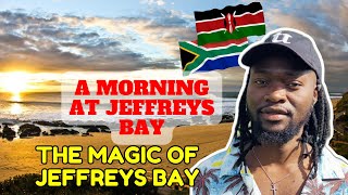 This is What I woke Up to  Morning Bliss at Jeffreys Bay  South Africa [upl. by Desirae]