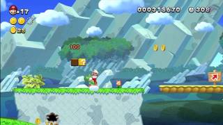 Acorn Plains3 Yoshi Hill New Super Mario Bros Wii U [upl. by Ricardama961]