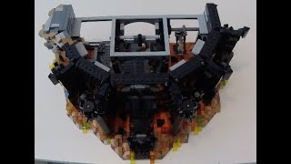 Lego Lord of the Rings Baraddûr 10333 part 2 of 3 in 4K [upl. by Landa]