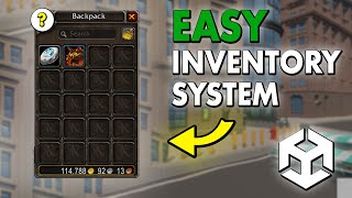 Versatile Inventory System for Unity [upl. by Atiuqer]