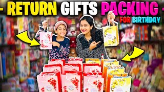 Finally Birthday Preparations Completed Return Gift Ideas  Birthday Vlog 2023  SAMAYRA NARULA [upl. by Ardnued449]