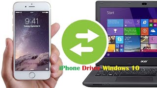 How To install Apple iPhone Driver Windows 10 2021 [upl. by Aneehsit]