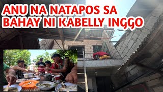 UPDATE SA BAHAY NI KABELLY INGGO MAY BUBONG NA  SINIGANG NA KAMBING [upl. by Suruat]