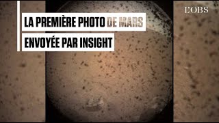 Insight se pose sur Mars et envoie une première photo [upl. by Bradwell]