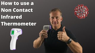 How to use a Non Contact Infrared Thermometer [upl. by Klina555]