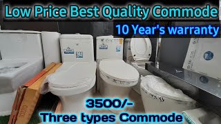 One pc Commode western toilet 🚽 low price best quality [upl. by Hewie888]