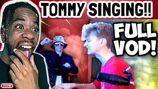 Tommyinnit FIRST Live Singing amp Music Stream FULL VOD w JackManifoldTV  From DReamSMP  Reaction [upl. by Mazur]