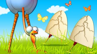 Gazoon  The Jungle Games  Egg Shaped  Funny Animal Cartoon For Kids [upl. by Oloap240]