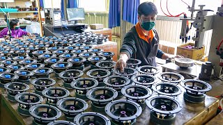 HiEnd Floor Standing Speaker Production Process  落地揚聲器製作過程 音響製造  Taiwan Speaker Factory [upl. by Thesda741]