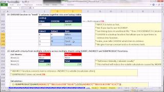 Ctrl  Shift  Enter Excel Array Formulas Video  24 26 Amazing Array Formulas [upl. by Annadal]