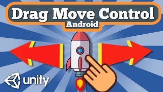 Unity 2D Tutorial How To Move Gameobject By The Screen Dragging Finger In Space Shooter Android Game [upl. by Sidonia]