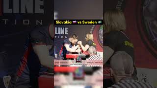 Armwrestling World Championship 2022 Slovakia vs Sweden [upl. by Ebony]