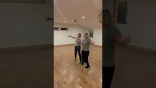 21024 Beginners 1 Swing Jive Basics Change of Place Hip bumps Change of place American Spin [upl. by Anelej]